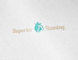 #8 para I need a logo designed that says superior tanning with a crown in the middle of superior and tanning.  The store colors are teal and tan.   Earth type of style de zwarriorx69