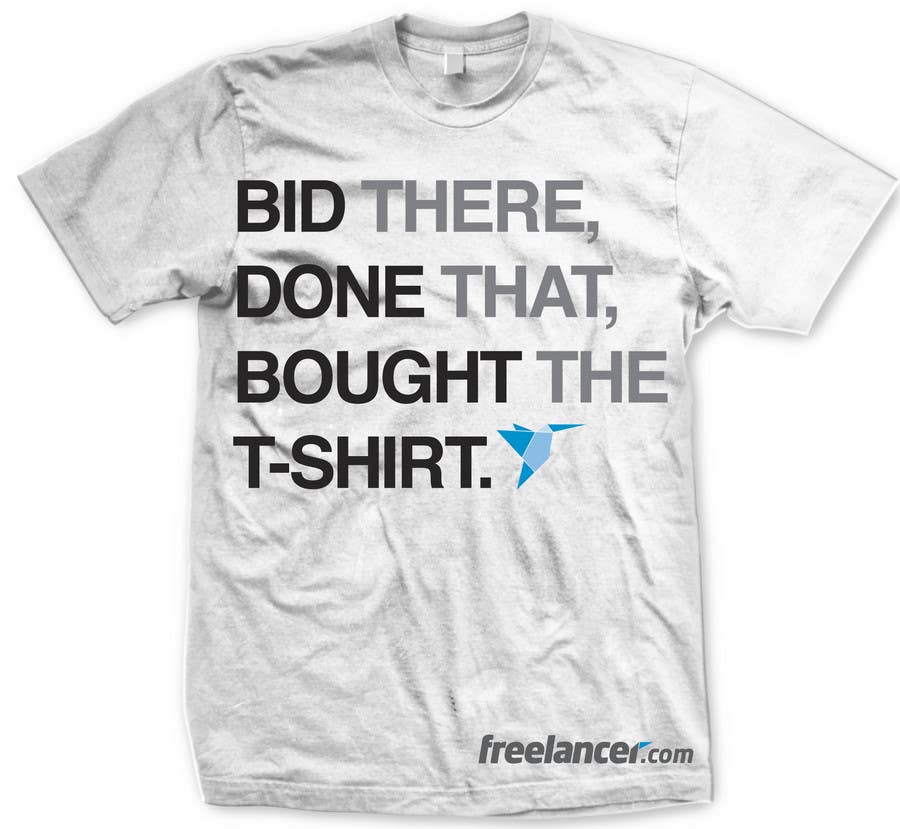 Proposta in Concorso #5216 per                                                 T-shirt Design Contest for Freelancer.com
                                            