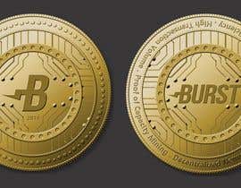 #38 para Physical Burst Coin Design de hedyehahmadi