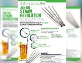 Nro 3 kilpailuun Straws flyer käyttäjältä sahadathossain81