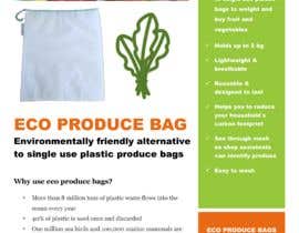 #18 für Eco produce bags von PaulinaNilsson