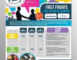#22 untuk Design a Flyer for First Fridays Sponsorships oleh d3stin