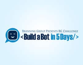 Nro 19 kilpailuun Design a Logo for &quot;BG Challenge: Build a Bot in 5 Days&quot; käyttäjältä whitelotus1