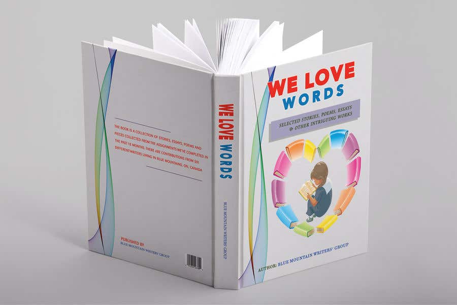 ผลงานการประกวด #9 สำหรับ                                                 Book cover for We Love Words by Blue Mountain Writers' Group
                                            