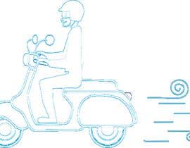 #11 za 2D Animation of overloaded Asian motos od Scobos