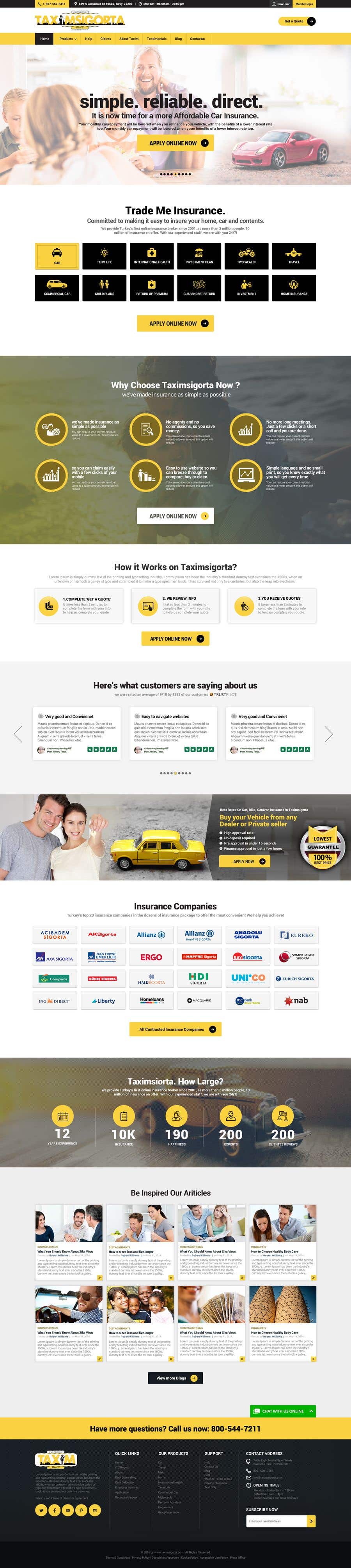 Contest Entry #36 for                                                 WebSite for Online Insurance Company
                                            