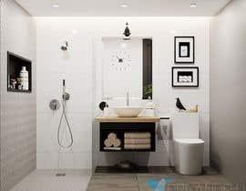 #69 para Design my bathroom de Nica3D