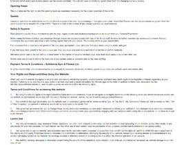 Číslo 4 pro uživatele Create a Terms and Conditions Document for my webpage od uživatele sagorhmdon