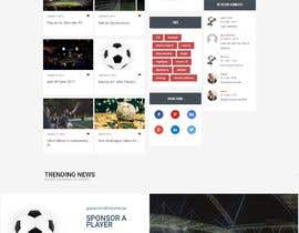 #2 para Build a Website for famous Soccer Club por rishijha07