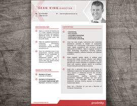 #186 для Design a resume template and create it in Word від brianm94