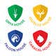 Icône de la proposition n°27 du concours                                                     4 School House Logos. We have Oryx (green), Gazelle (yellow), Falcon (blue) and Caracal (red). See image 1 for more details. Ive attached examples of online images.
                                                