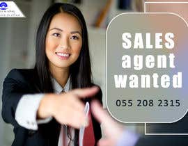 #39 for create flyer &quot;SALES agent wanted&quot; by WebEffx