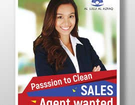 #1 for create flyer &quot;SALES agent wanted&quot; by Hasan628