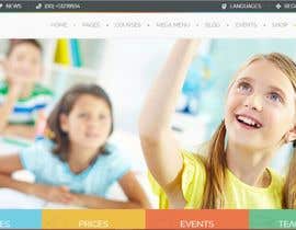 #17 para Building a website for a preschool/kindergarden. A school for kids in the age  (3 - 6 years) de sumonakon3257