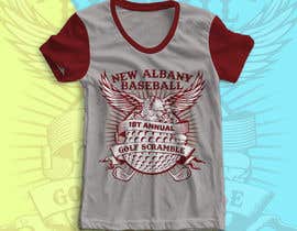 #41 untuk New Albany Eagle Baseball Golf Scramble Tee Shirt Design oleh Asaduzzaman360