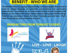 #32 for Fundraiser Booklet - LOL 4 Ben by mdmominulhaque