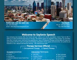 #39 for Design a half page speech therapy flyer by shsanto