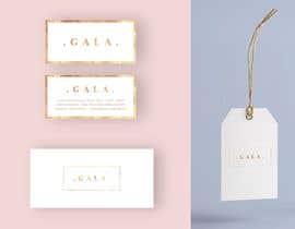 #38 για I need some graphic design. For business card and price tag , my company name is GALA , color: rose gold &amp; off white. από artofdoing