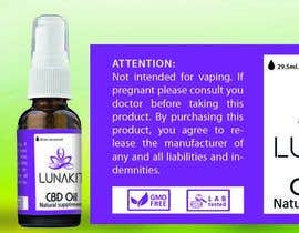 #23 for Design a label for a cbd tincture/oil by gulenigar