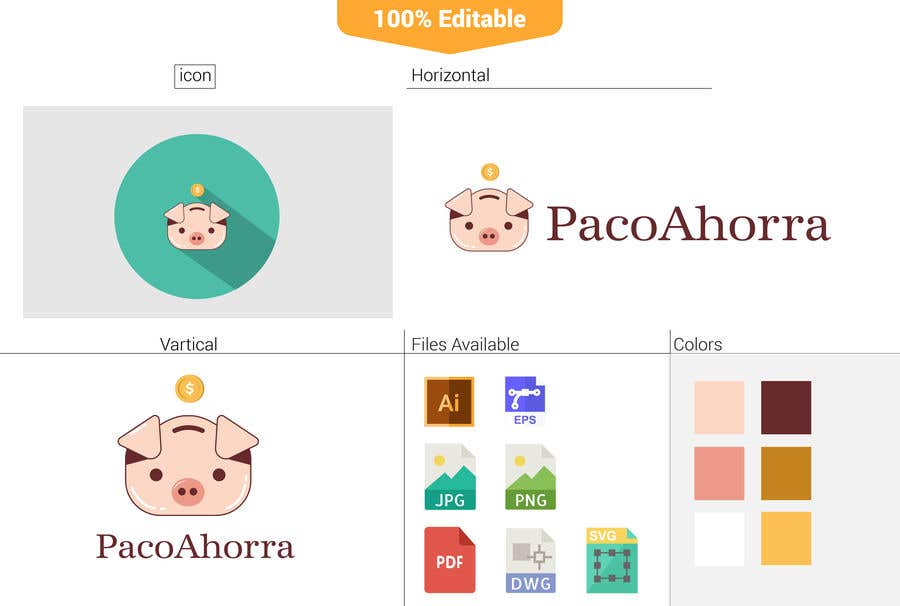 Intrarea #94 pentru concursul „                                                Create a Logo for Paco Ahorra
                                            ”