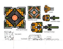 Nambari 14 ya Design 2d Tower for a Towerdefense game na satherghoees1