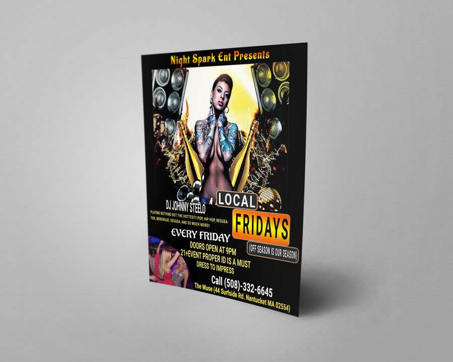 Contest Entry #76 for                                                 Design a Club Flyer
                                            