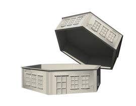 #20 pёr 3D Model Miniature WW2 Building Hexagon nga Ab13Abraham