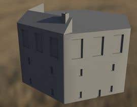 #3 pёr 3D Model Miniature WW2 Building Hexagon nga deltanine3d