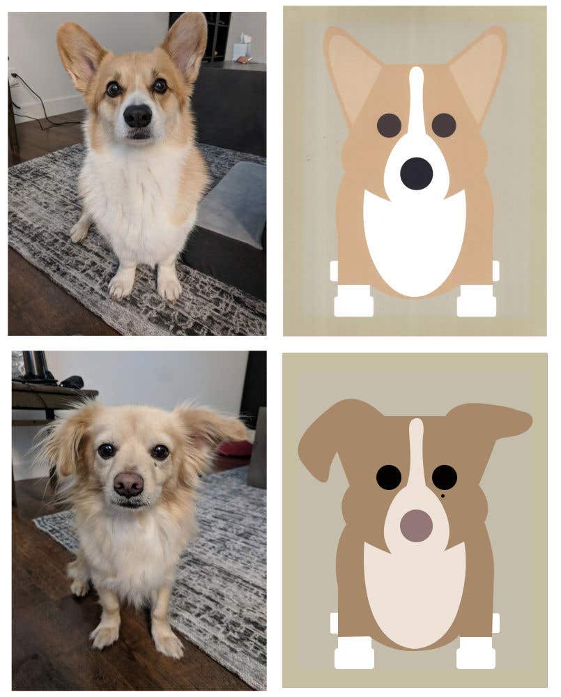 Contest Entry #1 for                                                 Draw a clipart picture of our dog
                                            