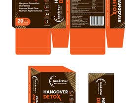nº 12 pour Packaging Design for Hangover supplement par eling88 