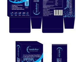 nº 13 pour Packaging Design for Hangover supplement par eling88 