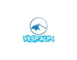 #10 pentru Logo Vesp&#039;Alps de către designerFibonacc