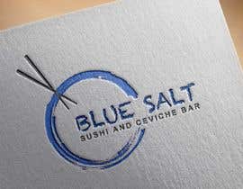 #1012 para Design a Logo for Blue Salt sushi and ceviche bar de rachidDesigner