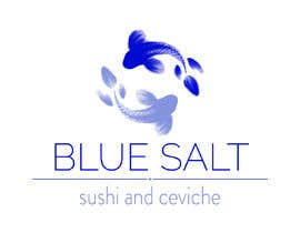 #1070 para Design a Logo for Blue Salt sushi and ceviche bar de CamiloC16