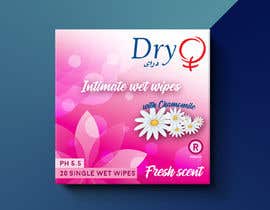 #82 for Packaging Design for intimate wet wipes for female by stnescuandrei