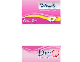 #109 för Packaging Design for intimate wet wipes for female av dmned