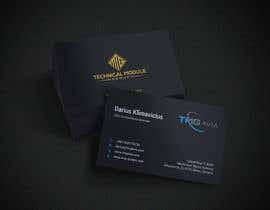 #136 für Design an authentic and very luxury business card for a company von Designopinion