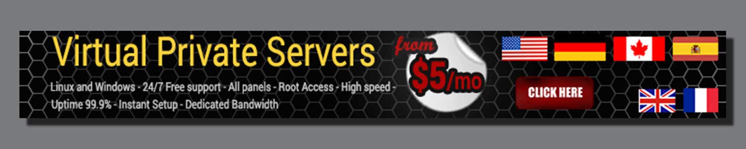 Contest Entry #6 for                                                 Banners for hosting service
                                            