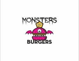 #51 สำหรับ I wanna make logo for a restaurant,, the restaurant name ( monsters burgers) i post some photos I would like if the logo like thise stuff they looks like what i am imagination for the monster. โดย elafisou