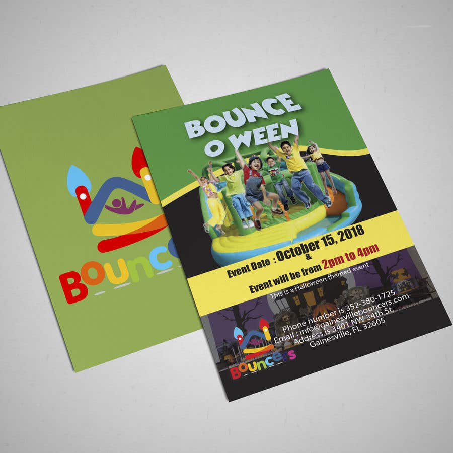 Contest Entry #13 for                                                 Children's Bounce House Graphic Design
                                            