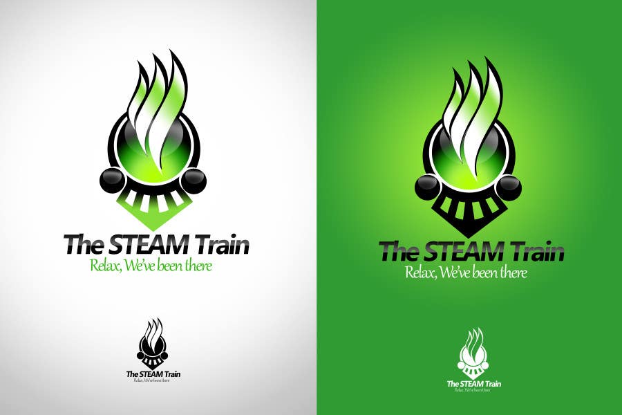 Contest Entry #211 for                                                 Logo Design for, THE STEAM TRAIN. Relax, we've been there
                                            