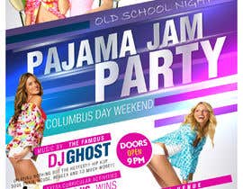 #43 for Design an Old School Pajama Jam Party Flyer by AMALAARUN143