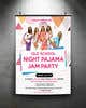 Miniatura de participación en el concurso Nro.27 para                                                     Design an Old School Pajama Jam Party Flyer
                                                