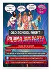 #15 para Design an Old School Pajama Jam Party Flyer de reazuljess2