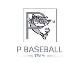#13 for P Baseball Team Logo by AndITServices
