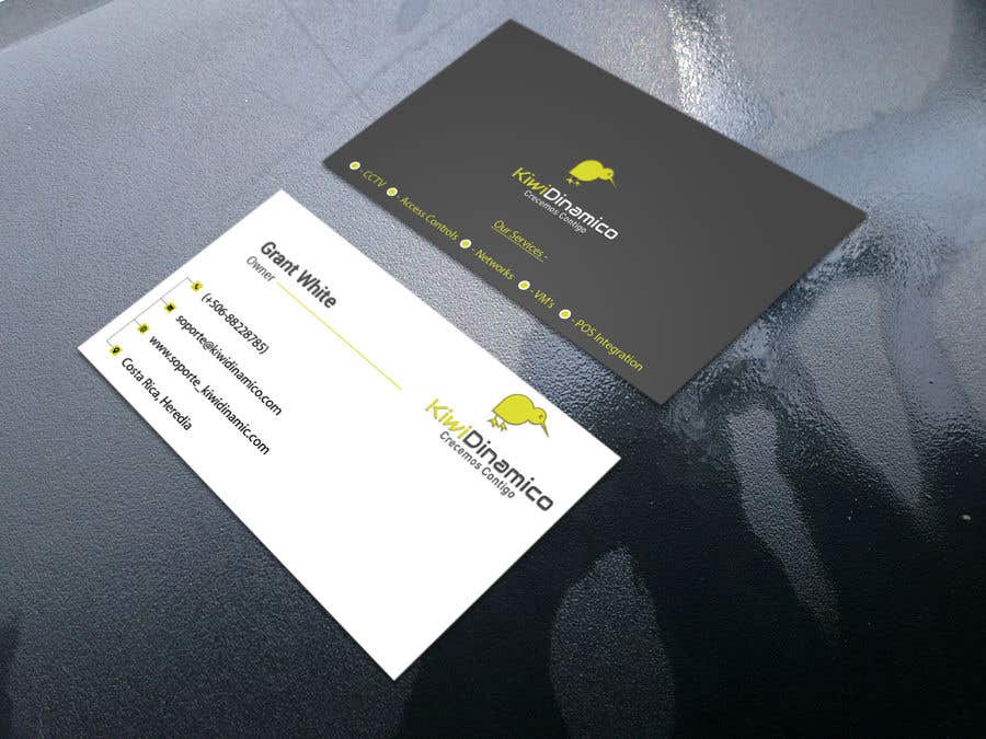 Participación en el concurso Nro.216 para                                                 Kiwi Business Card Design
                                            