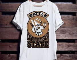 #32 para Battle of the Badger State - t-shirt logo design de bundhustudio