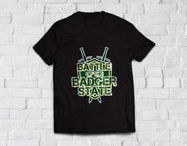 #30 para Battle of the Badger State - t-shirt logo design de w0rk0h0lic