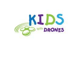 #30 para Kids With Drones Logo Design por flyhy