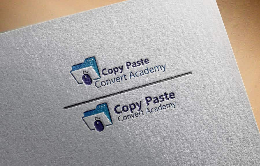 Participación en el concurso Nro.11 para                                                 Create Logo For Copy Paste Convert Academy
                                            